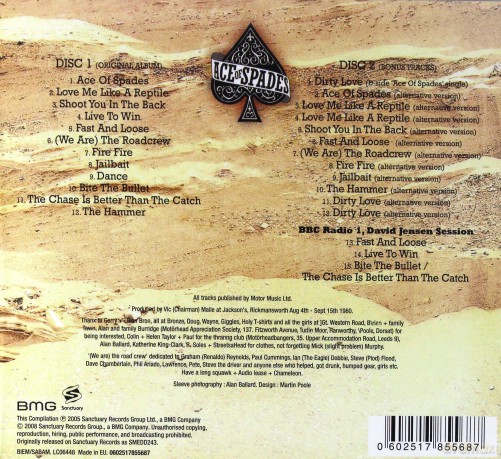Motorhead: Ace Of Spades [2CD]