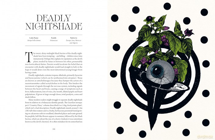 The Atlas of Deadly Plants: Botanical Tales of the World's Most Intoxicating, Poisonous and Dangerous Specimens - Jane Perrone [KSIĄŻKA]