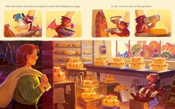 The Bakery Dragon and the Fairy Cake - Devin Elle Kurtz [KSIĄŻKA]