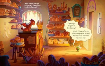 The Bakery Dragon and the Fairy Cake - Devin Elle Kurtz [KSIĄŻKA]