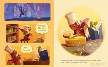The Bakery Dragon and the Fairy Cake - Devin Elle Kurtz [KSIĄŻKA]