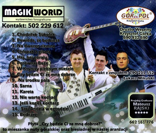 Magik Band: Czy będzie Ci ze mną dobrze [CD]