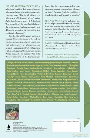 The Best American Poetry 2025 (The Best American Poetry series) - David Lehman [KSIĄŻKA]
