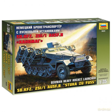 ZVEZDA SdKfz 2511 AusfB "Stuka zu FuB [ZABAWKA]