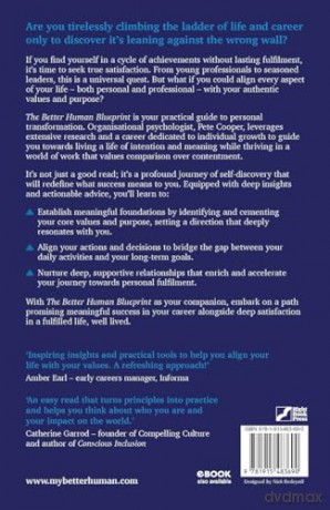 The Better Human Blueprint: Self-development strategies for personal growth, success and finding fulfilment - Pete Cooper [KSIĄŻKA]