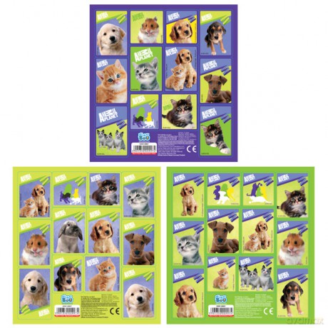 STARPAK Naklejki 25 szt Animal Planet [ZABAWKA]