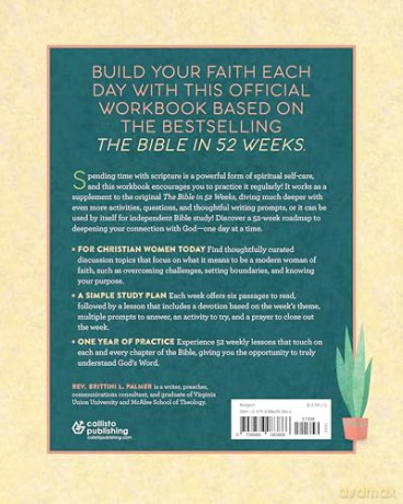 The Bible in 52 Weeks Workbook: A Yearlong Bible Study for Women - Brittini L. Palmer [KSIĄŻKA]