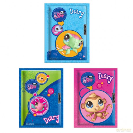 STARPAK Pamiętnik BROKATOWY PET SHOP ZAM [ZABAWKA]
