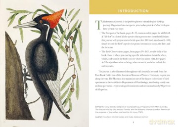 The Birdwatcher's Field Journal: A Life List and Birding Diary (Natural Histories Gift) - American Museum of Natural History [KSIĄŻKA]