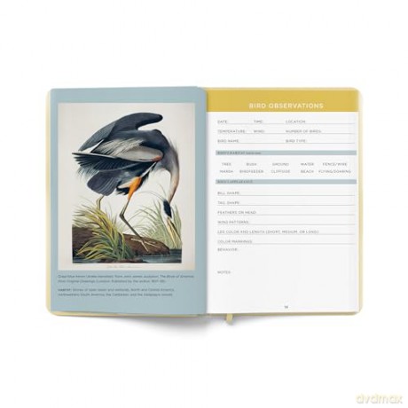 The Birdwatcher's Field Journal: A Life List and Birding Diary (Natural Histories Gift) - American Museum of Natural History [KSIĄŻKA]
