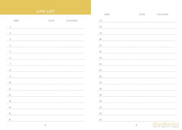 The Birdwatcher's Field Journal: A Life List and Birding Diary (Natural Histories Gift) - American Museum of Natural History [KSIĄŻKA]