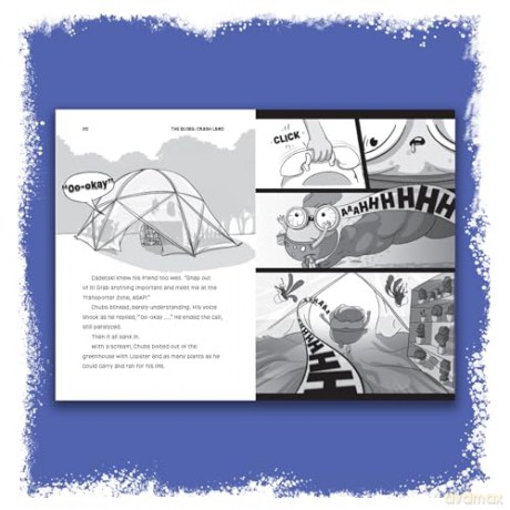 The Blobs: Vol One: Crash Land!: 1 - Justin Stuart [KSIĄŻKA]