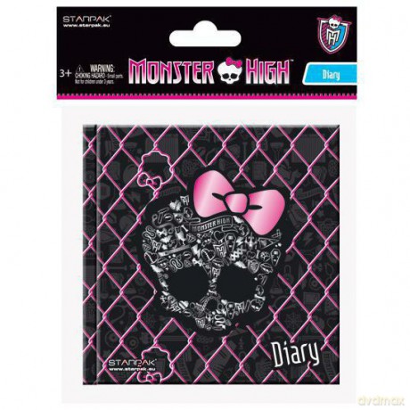 STARPAK Pamiętnik Monster High na kłódkę [ZABAWKA]