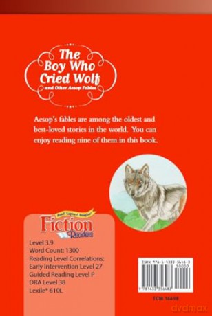 The Boy Who Cried Wolf and Other Aesop Fables (Literary Text) - Leah Osei [KSIĄŻKA]