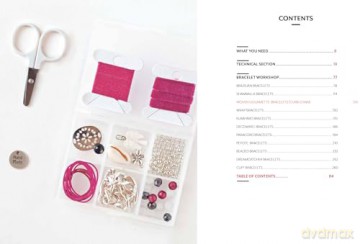 The Bracelet Bible: 40 techniques and over 100 projects to make! - Anne Sohier-Fournel [KSIĄŻKA]