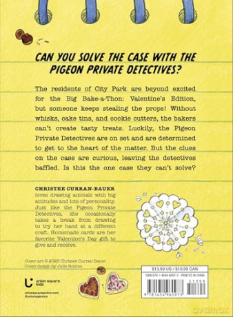 The Case of the Heartbreak Heist: 3 (Pigeon Private Detectives) - Christee Curran-Bauer [KSIĄŻKA]