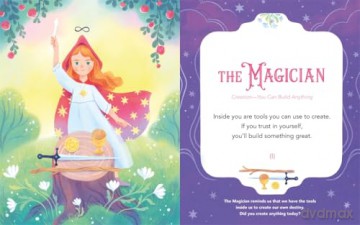 The Children's Illustrated Book of Tarot: An Adventure Through the Major Arcana - Kristen Witte [KSIĄŻKA]