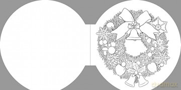 The Christmas Wreaths Colouring Book: 45 Festive Artworks (Full Circle Colouring) - Tansy Willow [KSIĄŻKA]