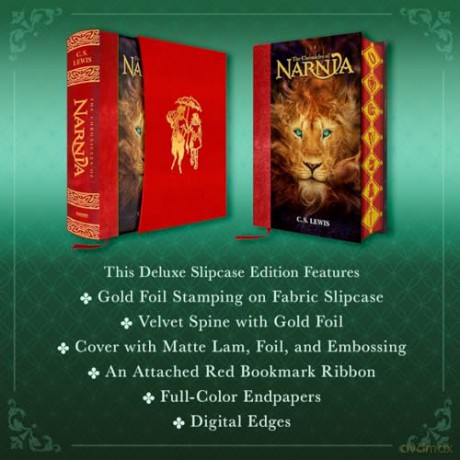 The Chronicles of Narnia 7-In-1 Deluxe Hardcover Slipcase - C. S. Lewis [KSIĄŻKA]