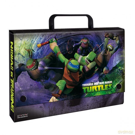 STARPAK Teczka z Rączką Ninjja Turtles [ZABAWKA]