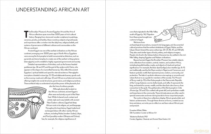 The Coloring Book of African Art Through the Ages - Ernestine White-Mifetu [KSIĄŻKA]