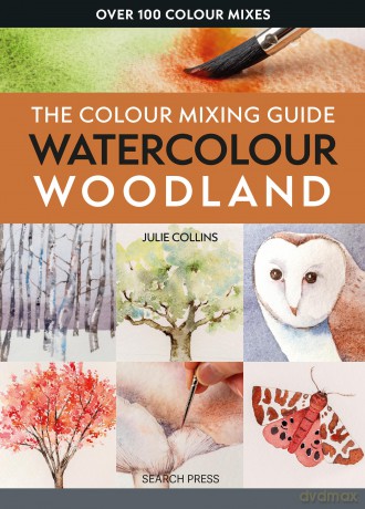 The Colour Mixing Guide: Watercolour Woodland - Julie Collins [KSIĄŻKA]