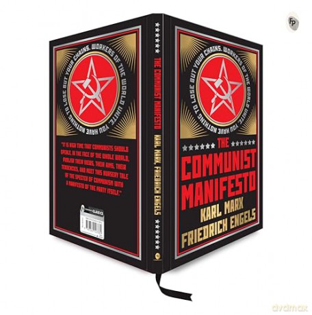 The Communist Manifesto (Deluxe Hardbound Edition) (Fingerprint Classics) - Karl Marx and Friedrich Engels [KSIĄŻKA]