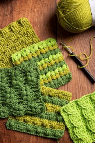 The Crochet Stitch Companion for Blankets and Afghans: 60 stitches, motifs and edges to create your perfect project - Anna Nikipirowicz [KSIĄŻKA]