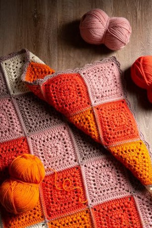 The Crochet Stitch Companion for Blankets and Afghans: 60 stitches, motifs and edges to create your perfect project - Anna Nikipirowicz [KSIĄŻKA]