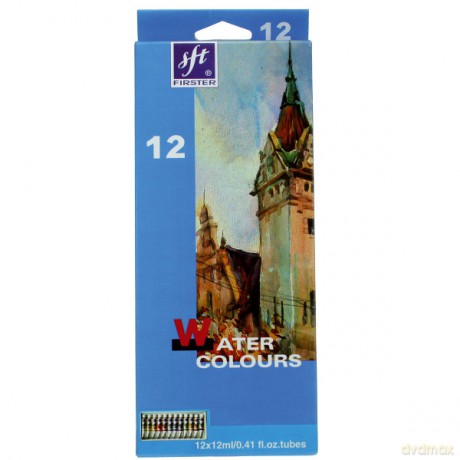 TITANUM Farby Akwarelowe 12 kolorów [ZABAWKA]