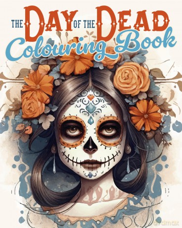 The Day of the Dead Colouring Book - Diego Vaisberg [KSIĄŻKA]