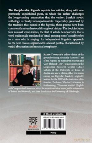 The Decipherable Rigveda: The Earliest Indo-European Poetry - Karen Thomson [KSIĄŻKA]