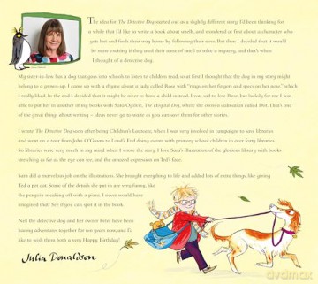 The Detective Dog 10th Anniversary Edition: from the creators of the Number One bestseller Gozzle - Julia Donaldson [KSIĄŻKA]