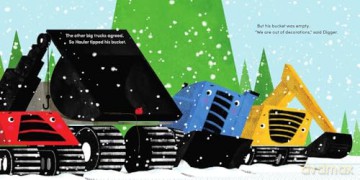 The Digger and the Christmas Tree: Great for Holiday and Christmas Reading or Gifting (The Digger Series, 6) - Joseph Kuefler [KSIĄŻKA]