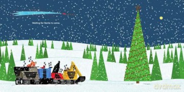 The Digger and the Christmas Tree: Great for Holiday and Christmas Reading or Gifting (The Digger Series, 6) - Joseph Kuefler [KSIĄŻKA]