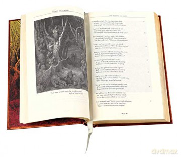 The Divine Comedy (Leather-bound Classics) - Dante Alighieri [KSIĄŻKA]