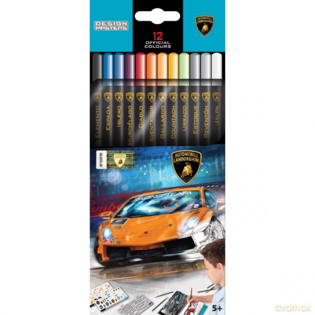 WOOKY DM zestawaw 12 kolorowych kredek [ZABAWKA]