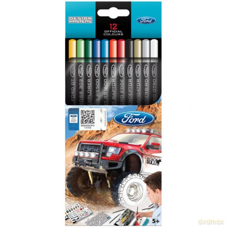 WOOKY DM zestawaw 12 kolorowych kredek [ZABAWKA]