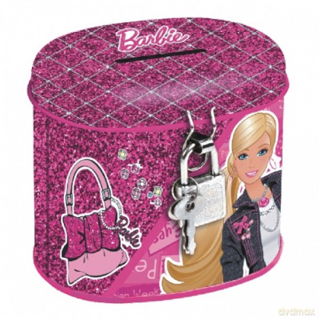 STARPAK SKARBONKA METALOWA ZAM BARBIE [ZABAWKA]