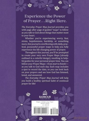 The Everyday Prayer Map Journal: Guided Inspiration and Encouragement for Women - Compiled by Barbour Staff [KSIĄŻKA]