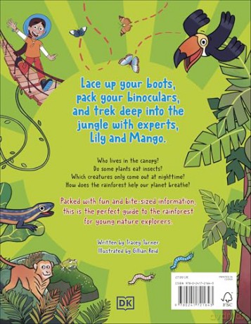The Fact-Finders Rainforest: Walk Through the Magical Rainforests! - Dk [KSIĄŻKA]