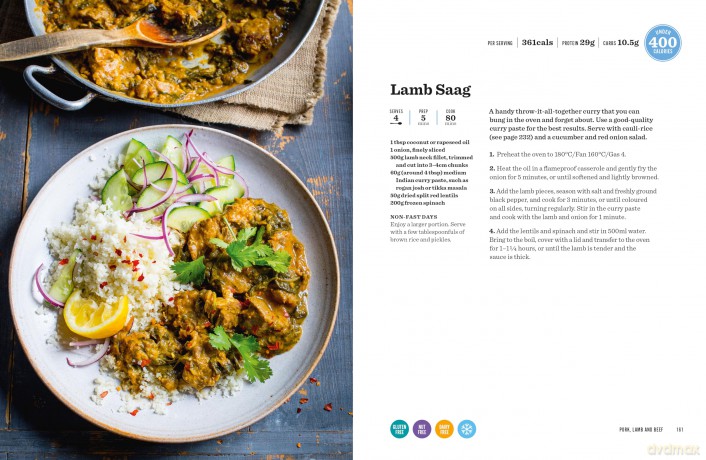 The Fast 800 Favourites: Over 100 best-loved recipes for a healthy lifestyle - Clare Bailey Mosley [KSIĄŻKA]