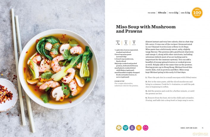 The Fast 800 Favourites: Over 100 best-loved recipes for a healthy lifestyle - Clare Bailey Mosley [KSIĄŻKA]