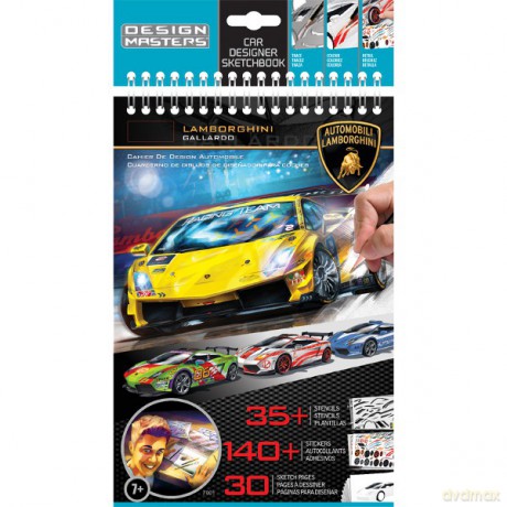 WOOKY Szkicownik Lamborghini Gallardo [ZABAWKA]