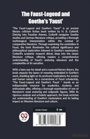 The Faust-Legend and Goethe's 'Faust' (Edition2023) - H B Cotterill [KSIĄŻKA]