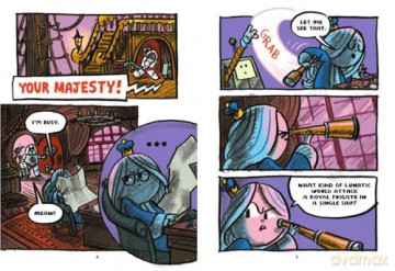 The First Cat in Space and the Baby Pirate's Revenge: A Graphic Novel: 4 - Mac Barnett [KSIĄŻKA]