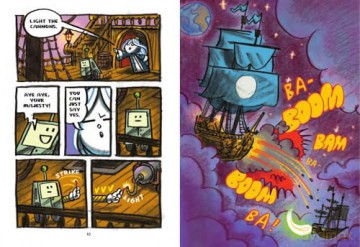 The First Cat in Space and the Baby Pirate's Revenge: A Graphic Novel: 4 - Mac Barnett [KSIĄŻKA]