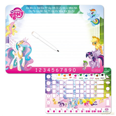 STARPAK Tablica My Little Pony Suchościeralna [ZABAWKA]