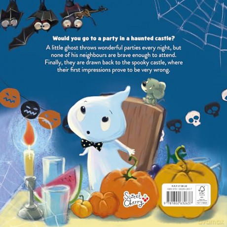 The Ghost Who Loved to Host (Red's Rainbow) - Spooky Picture Book Perfect for Readers 3+!: 2 - Red [KSIĄŻKA]