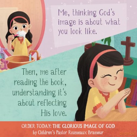 The Glorious Image of God: How Jesus Reveals Who God Made You to Be - Rousseaux Brasseur [KSIĄŻKA]